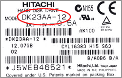 Hitachi DK23AA-12